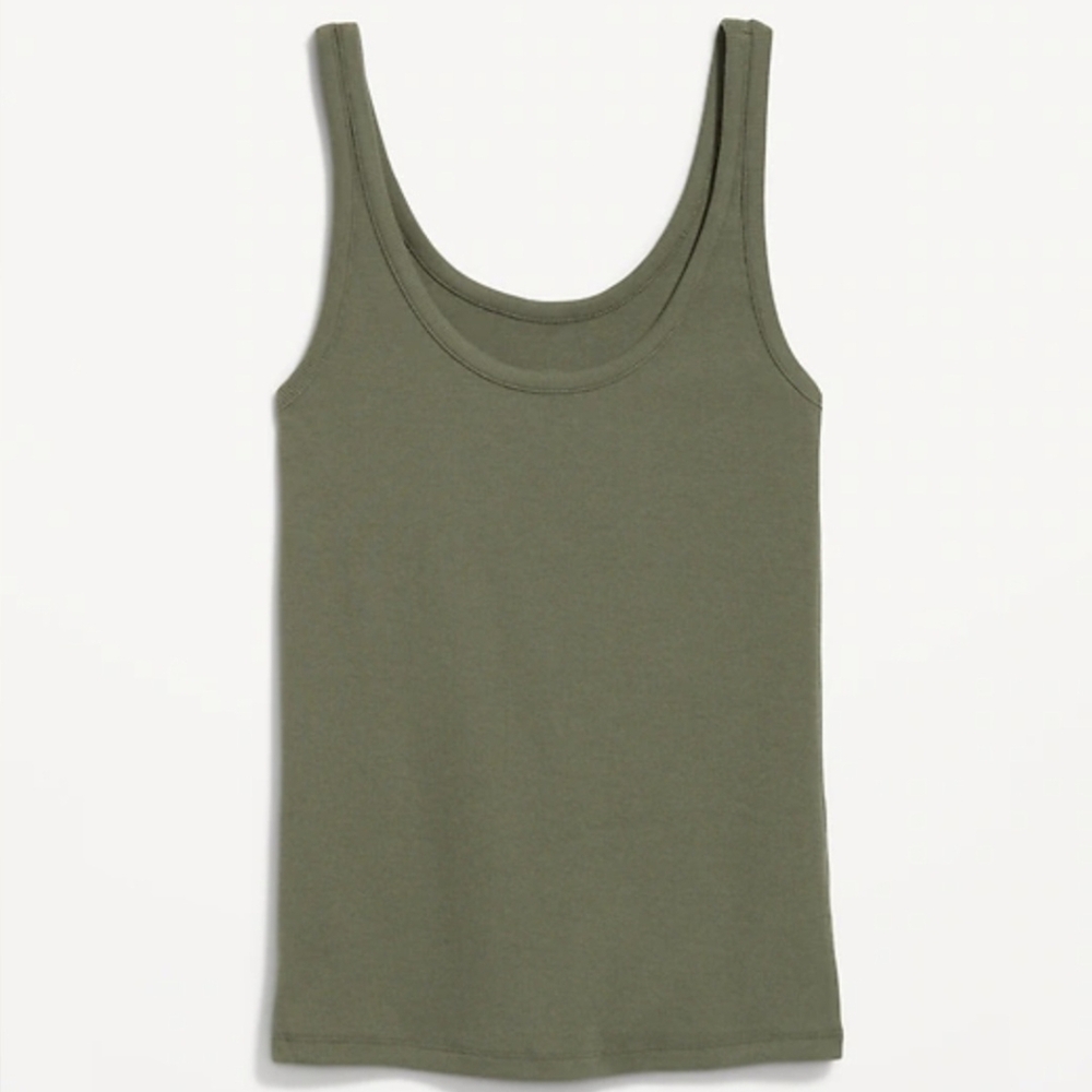 NEW Old Navy Ribbed Scoop Neck Tank Top Size XXL Tall
